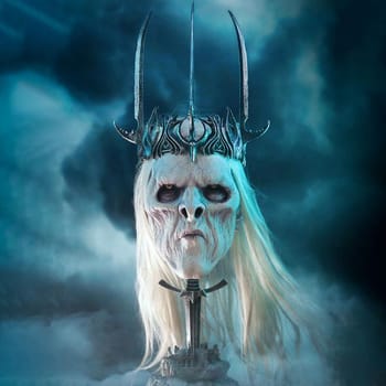 The Lord of the Rings Nazgûl King Art Mask Life-Size Bust 