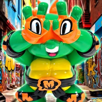 Teenage Mutant Ninja Turtles Michelangelo Vinyl Collectible 