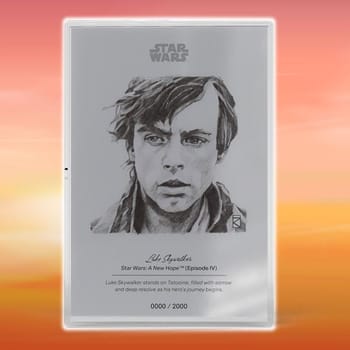 Star Wars Luke Skywalker™ Silver Collectible 