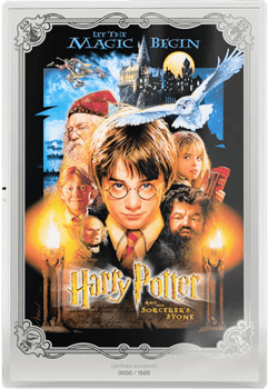 Harry Potter HARRY POTTER™ and the Sorcerer's Stone Foil Silver Collectible 
