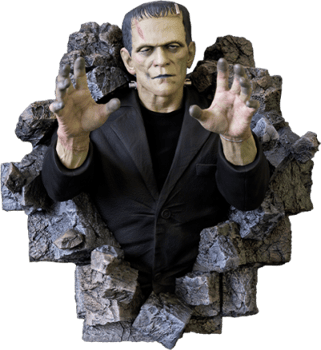 Universal Monsters Frankenstein Wall Sculpture Wall Decor 