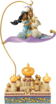 Disney Aladdin & Jasmine Magic Carpet Figurine 