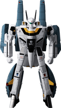 Robotech ROBO-DOU ROBOTECH VF‐1S Super Veritech Set (RICK HUNTER) Action Figure 