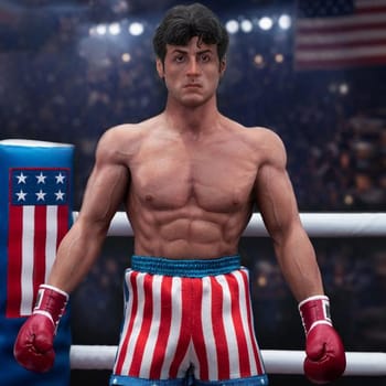 Rocky Rocky IV (Deluxe Edition) Sixth Scale Figure 