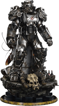 Fallout Maximus Power Armor Quarter Scale Statue 