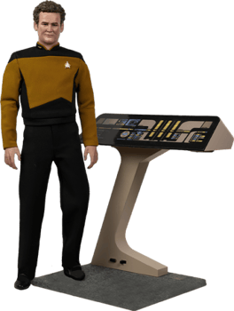 Star Trek Transporter Chief Miles O'Brien with Transporter Console Sixth Scale Figure Set 