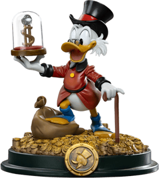 Disney Uncle Scrooge McDuck 1:10 Scale Statue 