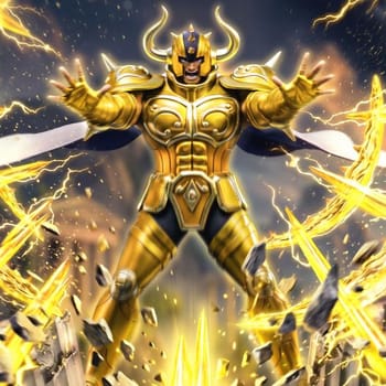 Saint Seiya Taurus Aldebaran 1:10 Scale Statue 