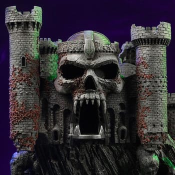 Masters of the Universe Castle Grayskull Statues 