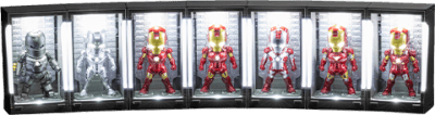 Marvel Iron Man Hall of Armor Series Blind Box Set 