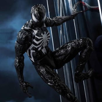 Marvel DLX Spider-Man Symbiote Suit (Peter Parker) Action Figure 