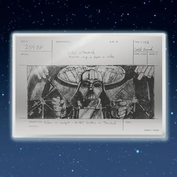 Star Wars Darth Vader™ Trench Run Foil Silver Collectible 