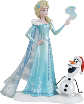 Disney Elsa & Olaf Seasonal Figurine 