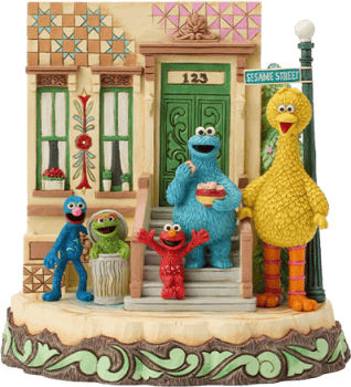 Sesame Street Carved by Heart Sesame Street Figurine 