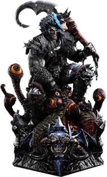 DC Comics Lobo Batman: Batman Who Frags (Deluxe Bonus Version) 1:3 Scale Statue 