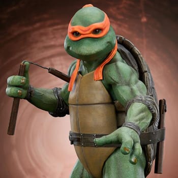 Teenage Mutant Ninja Turtles TMNT - Michelangelo 1:2 Scale Statue 