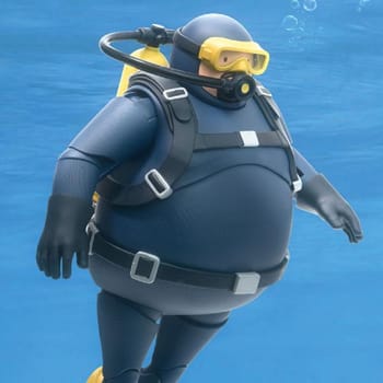 Beautiful Chemistry Dave the Diver Action Figure 