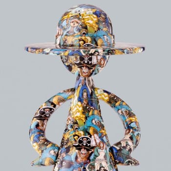 One Piece One Piece -20th Anniversary- ARTCANVAS Collectible Figure 
