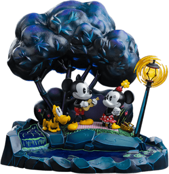 Disney Mickey, Minnie, and Pluto’s Day at the Park Deluxe 1:10 Scale Statue 