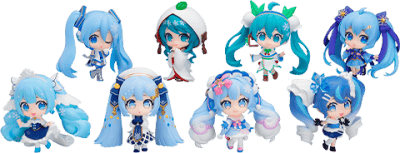 Hatsune Miku Snow Miku All Stars Figure Collection Vol. 2 Blind Box Set 
