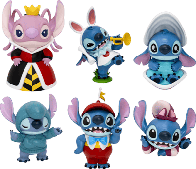 Disney Stitch as Alice in Wonderland Series Blind Box Set 