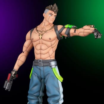 Cyberpunk 2077 David Collectible Figure 