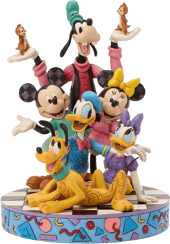Disney 90s Retro Mickey & Friends Figurine 