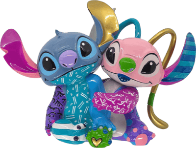 Disney Stitch & Angel 20th Anniversary Figurine 