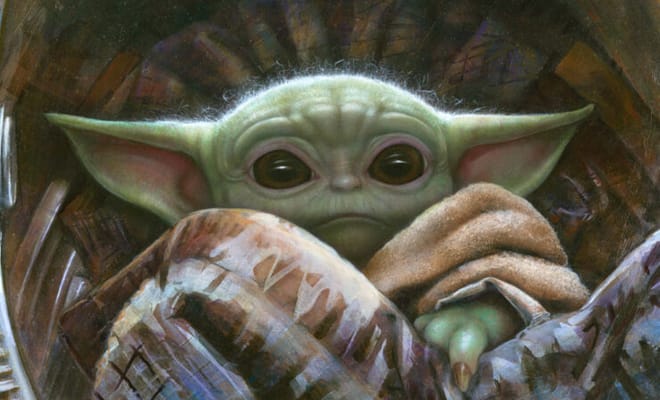 Grogu Art Prints for Star Wars: The Mandalorian Fans