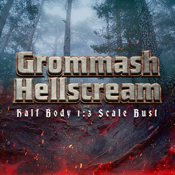 Grommash Hellscream Half Body 1:3 Scale Bust by Infinity Studio