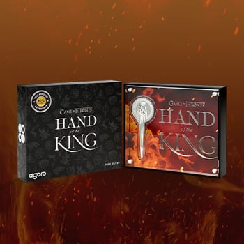 Hand of the King Silver Collectible by Agoro