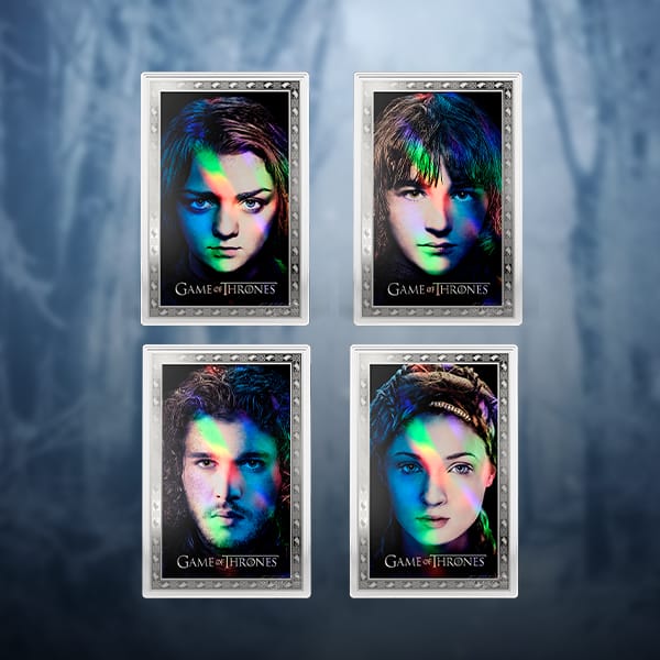 House Stark Blind Box Silver Collectible by Agoro