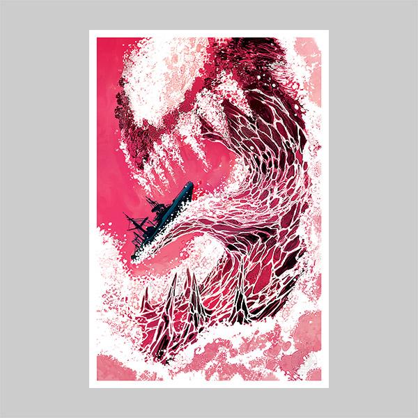 Wave of Carnage Art Print