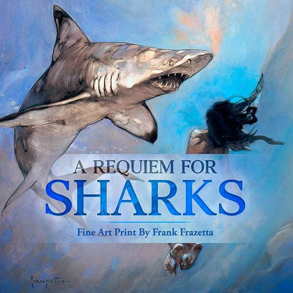 A Requiem for Sharks Art Print