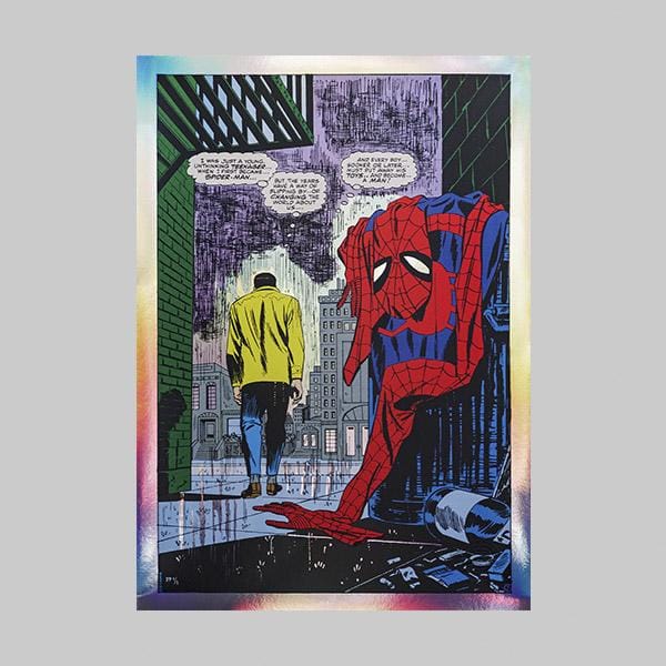 Spider-Man No More (Rainbow Foil Variant) Art Print