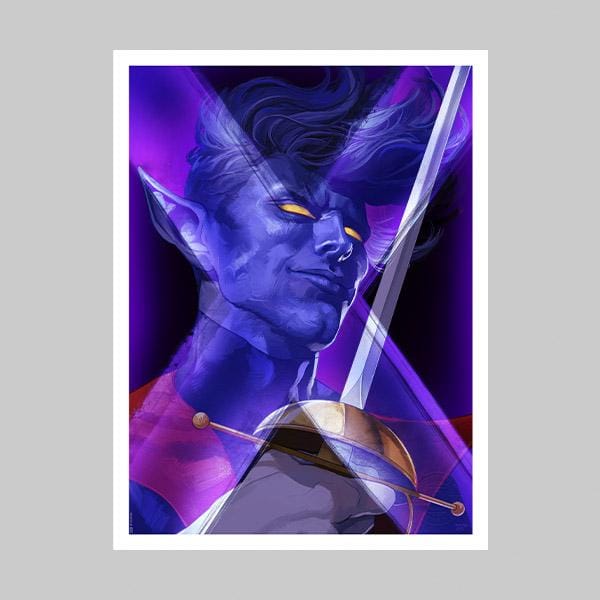 X-Men Portraits: Nightcrawler Art Print