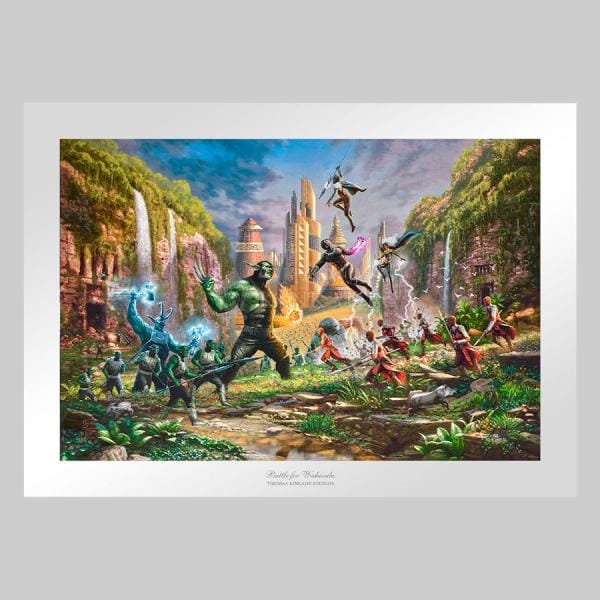 Battle for Wakanda Art Print