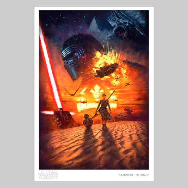 Echoes of the Force Art Print