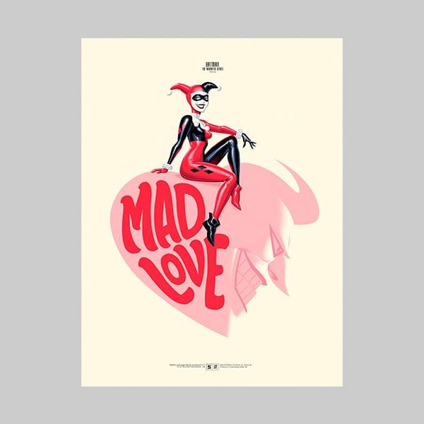 Batman™ The Animated Series: Mad Love Art Print