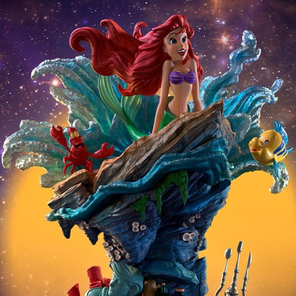 The Little Mermaid Deluxe 1:10 Scale Statue