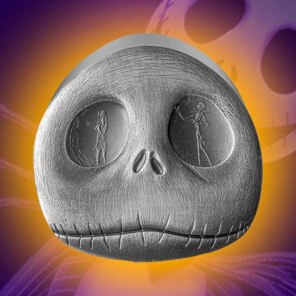 The Nightmare Before Christmas 30th Anniversary 1oz Silver Coin Silver Collectible