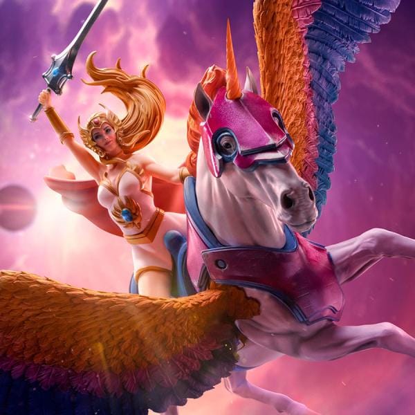 She-Ra and Swift Wind Deluxe 1:10 Scale Statue