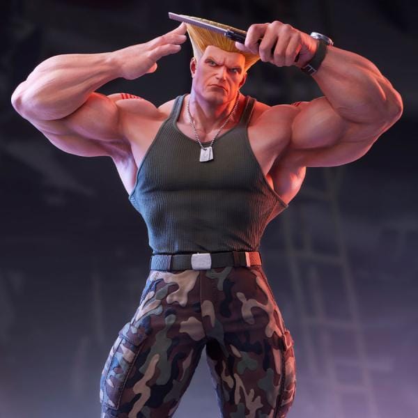 Guile Deluxe Edition Quarter Scale Statue