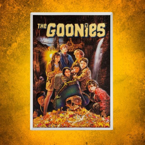 The Goonies 40th Anniversary Movie Poster Coin Silver Collectible