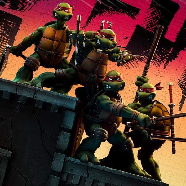 Teenage Mutant Ninja Turtles (Eastman Cover Version) 1:10 Scale Statue