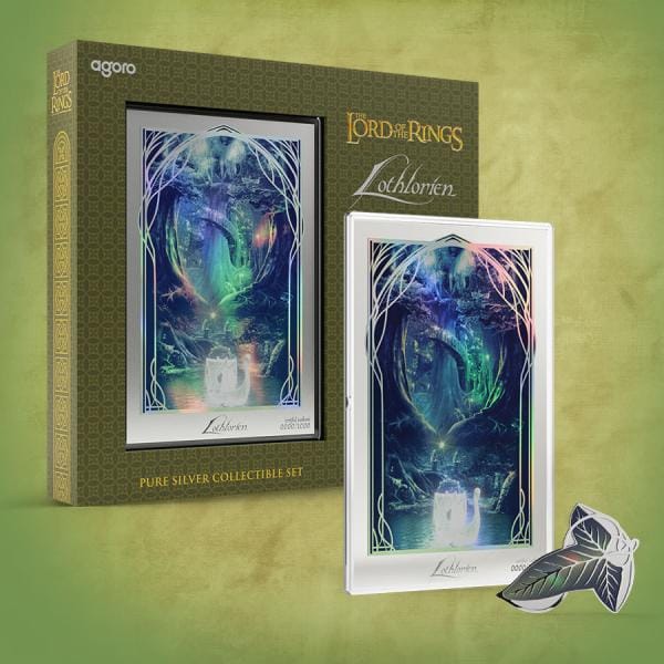 Lothlorien Set Silver Collectible