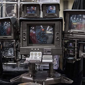 Batcave Computer Diorama Sixth Scale Figure Accessory
