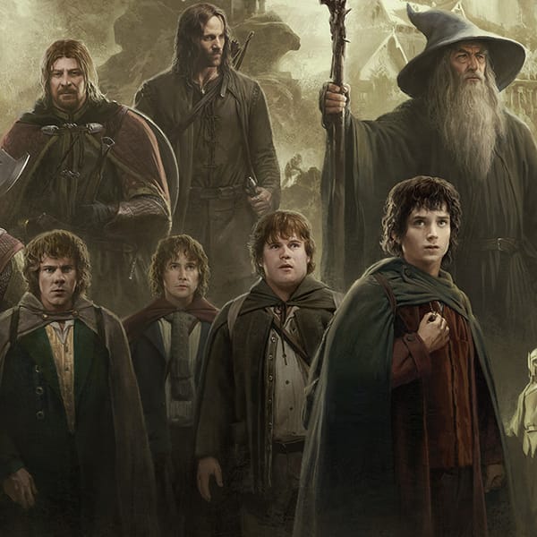 The Lord of the Rings: The Fellowship of the Ring Fine Art Print