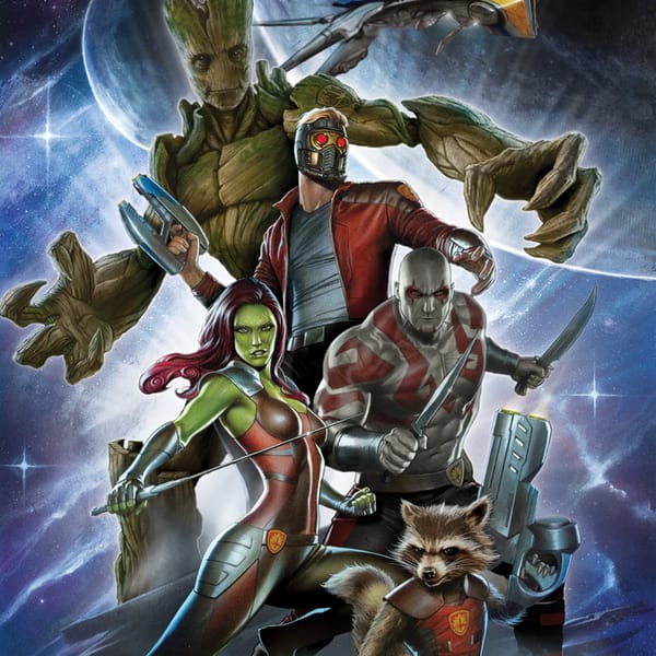 Guardians of the Galaxy Castaways Fine Art Print