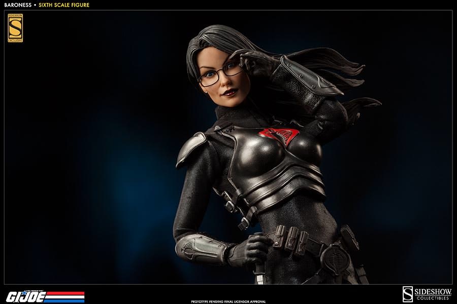 G.I. Joe Baroness Sixth Scale Figure - Prototype Shown View 2
